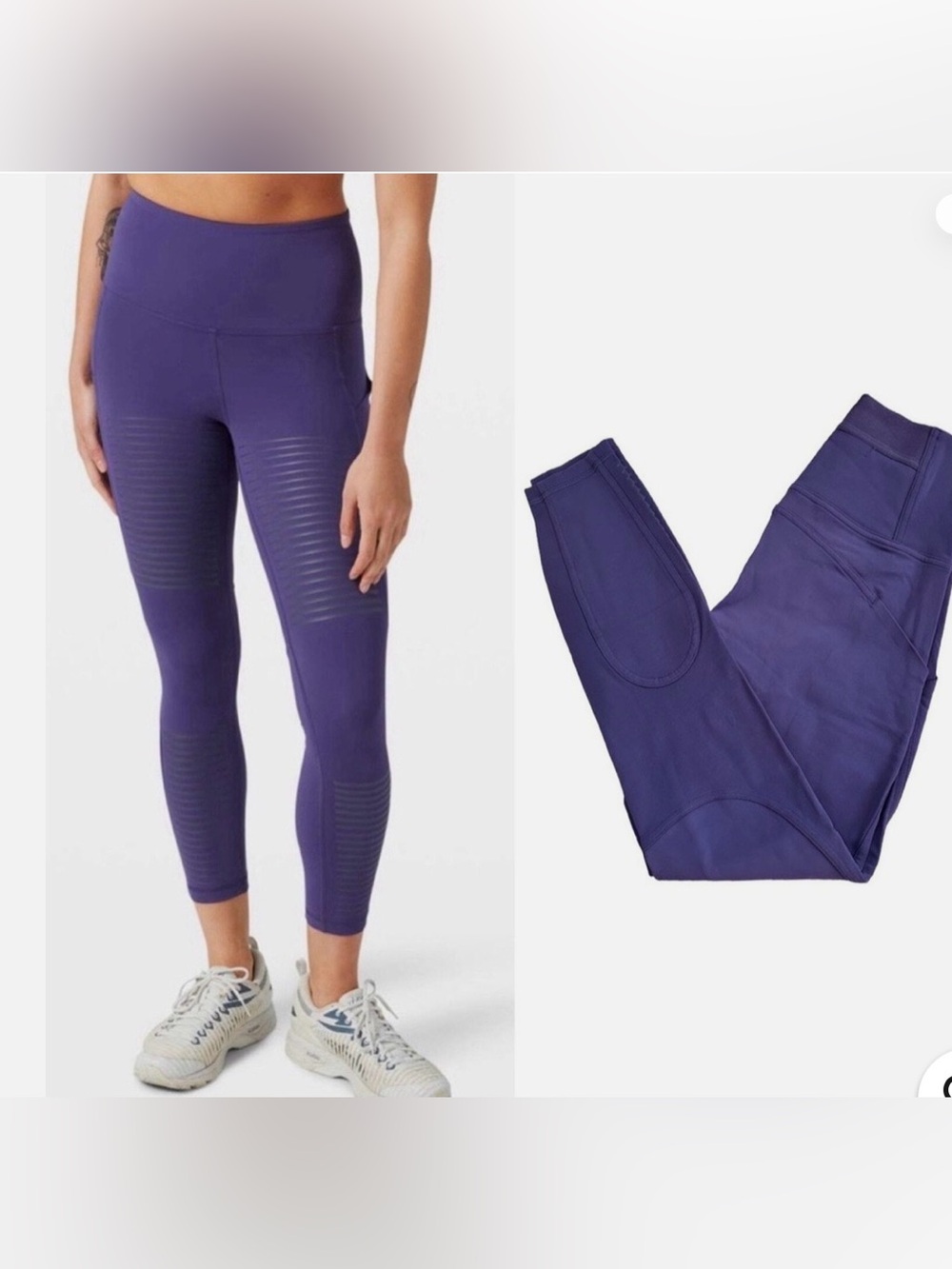 lululemon athletica Deep Purple High-Rise Ribbed Leggings